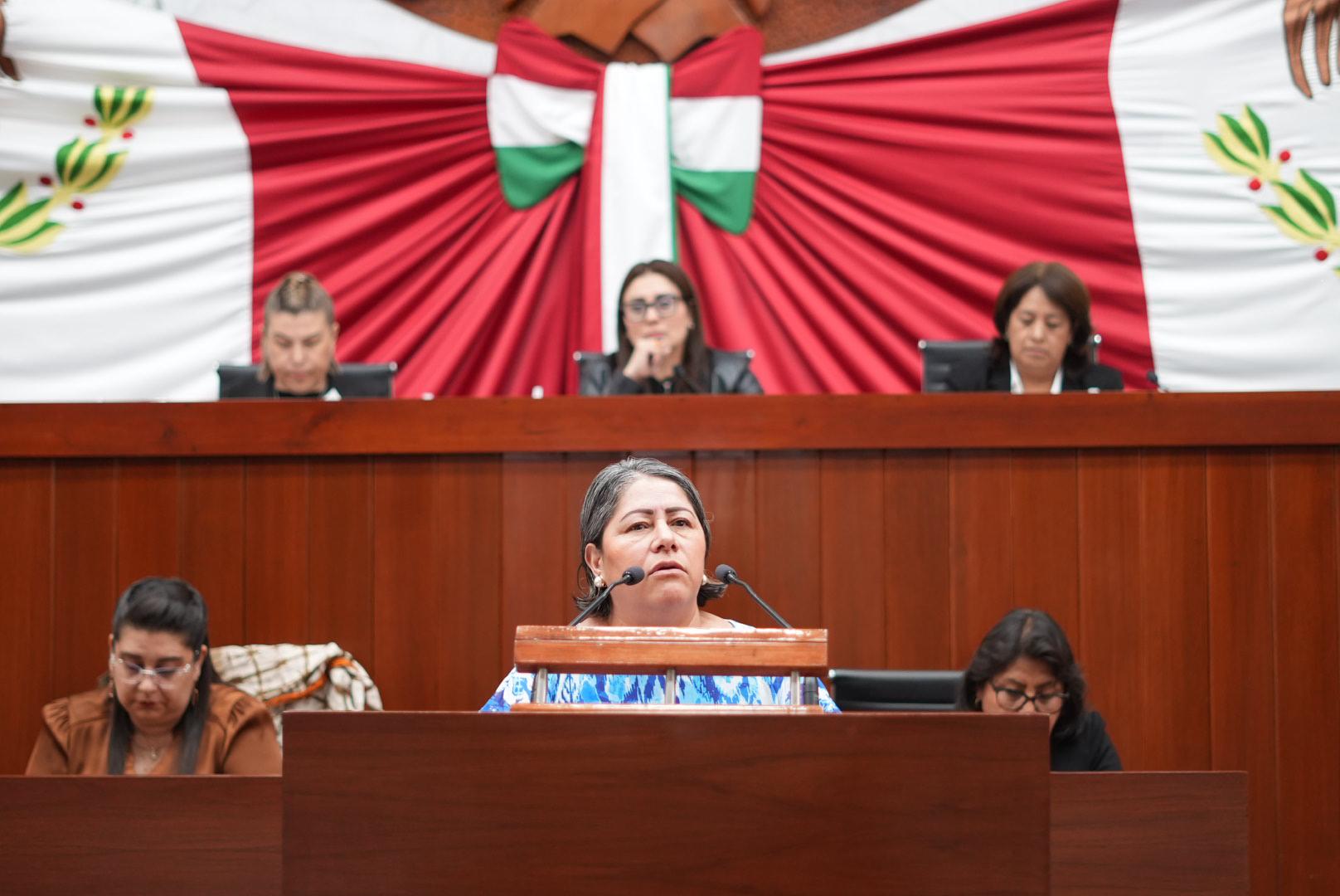 Presenta diputada Blanca Águila exhorto para garantizar cumplimiento de la Ley de Salud Mental en Tlaxcala